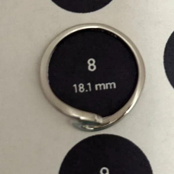 Blue Pura Vida Wave Ring Size 8 - Picture 4 of 4